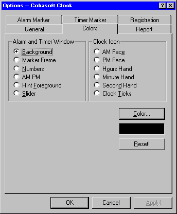 Color Settings Dialog