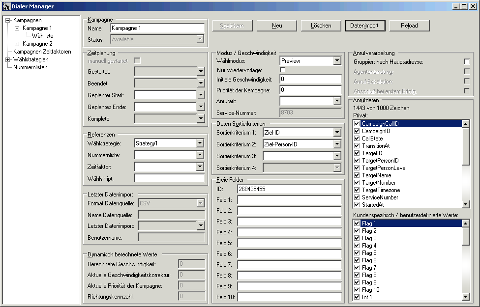 Dialer Manager