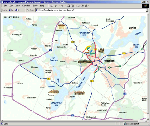 Traffic control screenshot